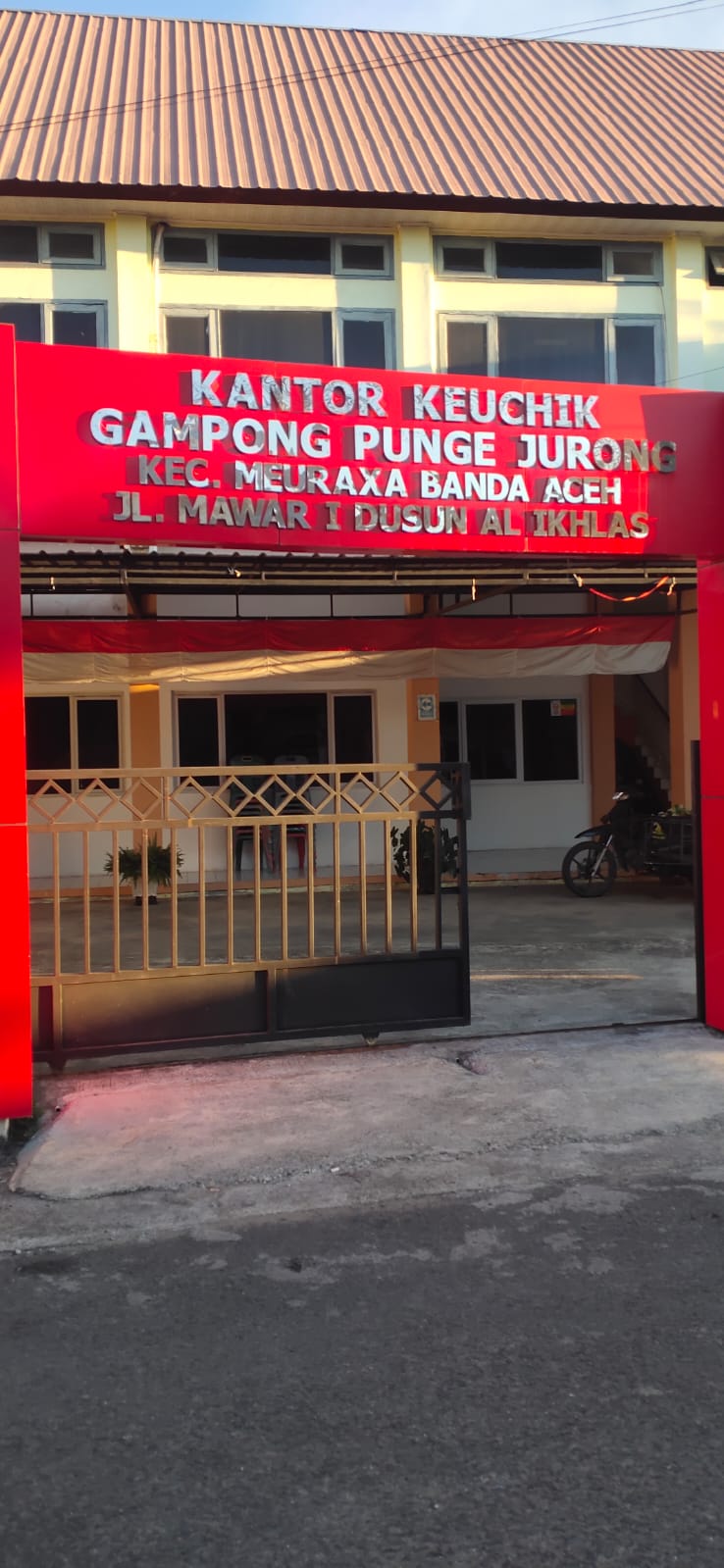 kantor keuchik Gampong Punge Jurong